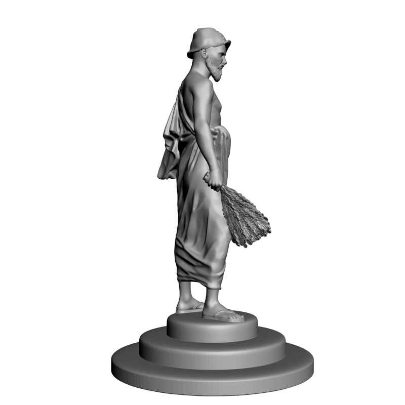 картинка Баньщик в рост L3-362 3D-STL.COM