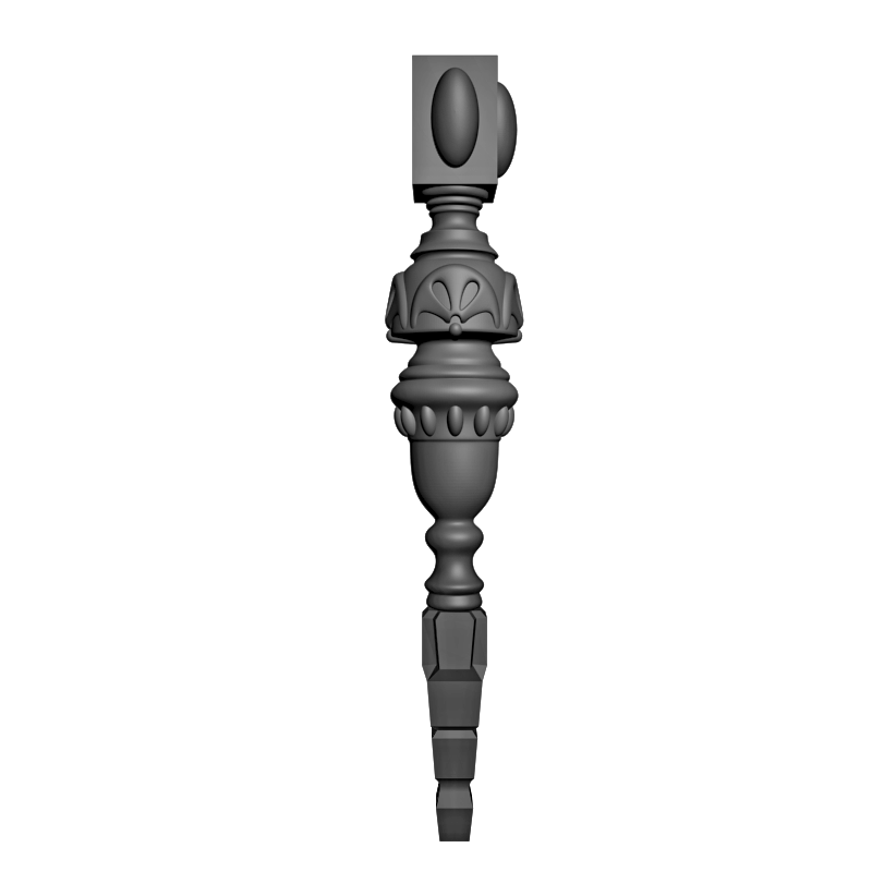 картинка Ножка мебельная M6-102 3D-STL.COM