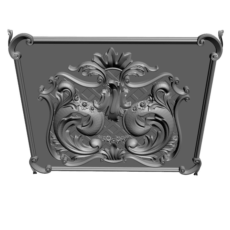 картинка Панель резная D11-089 3D-STL.COM