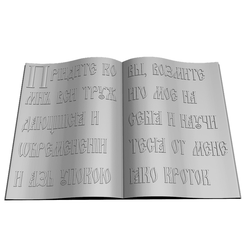 картинка Книга V9-029 3D-STL.COM