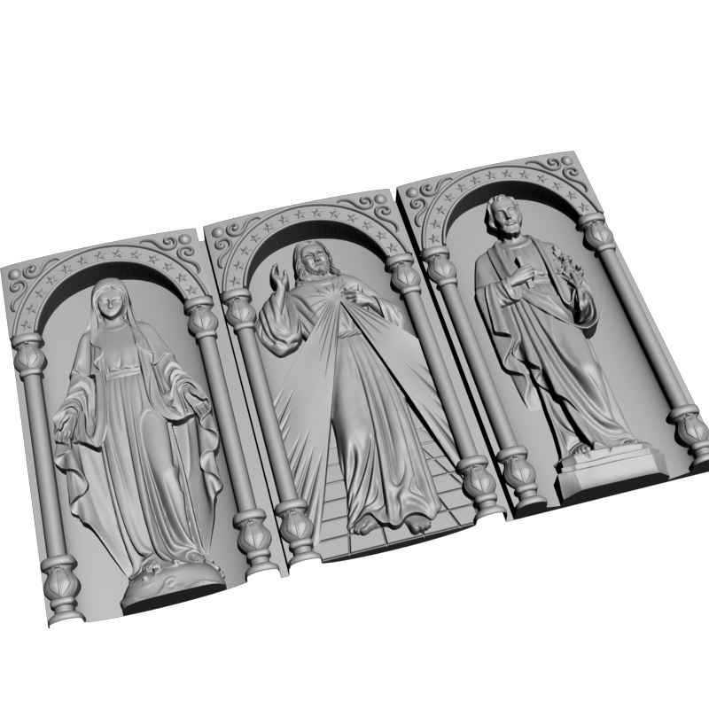 картинка Три фигуры V9-133 3D-STL.COM