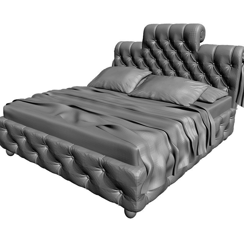 картинка Кровать M4-055 3D-STL.COM
