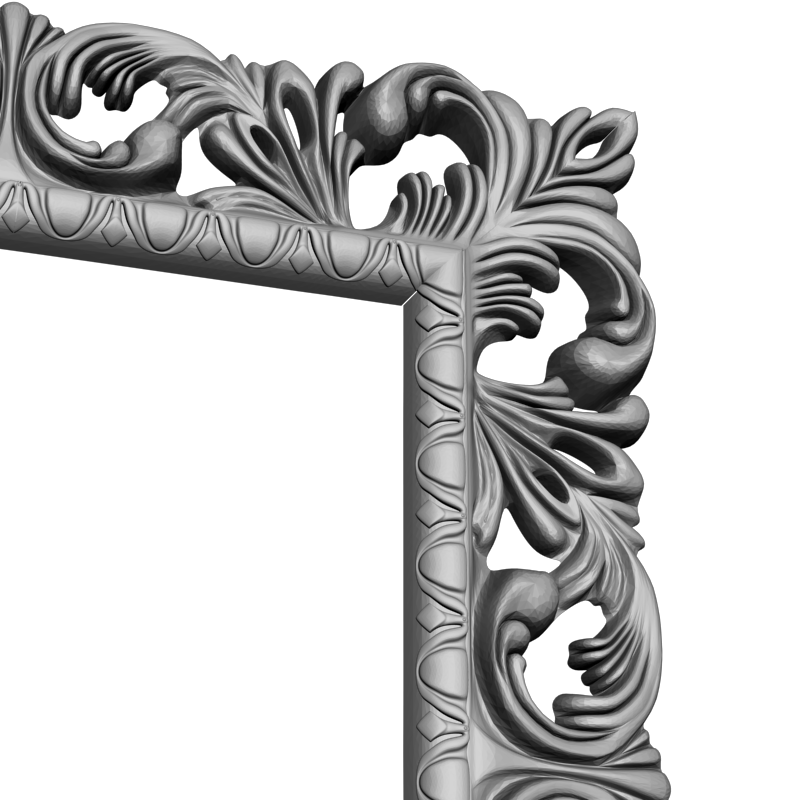 картинка Рама резная D14-492 3D-STL.COM
