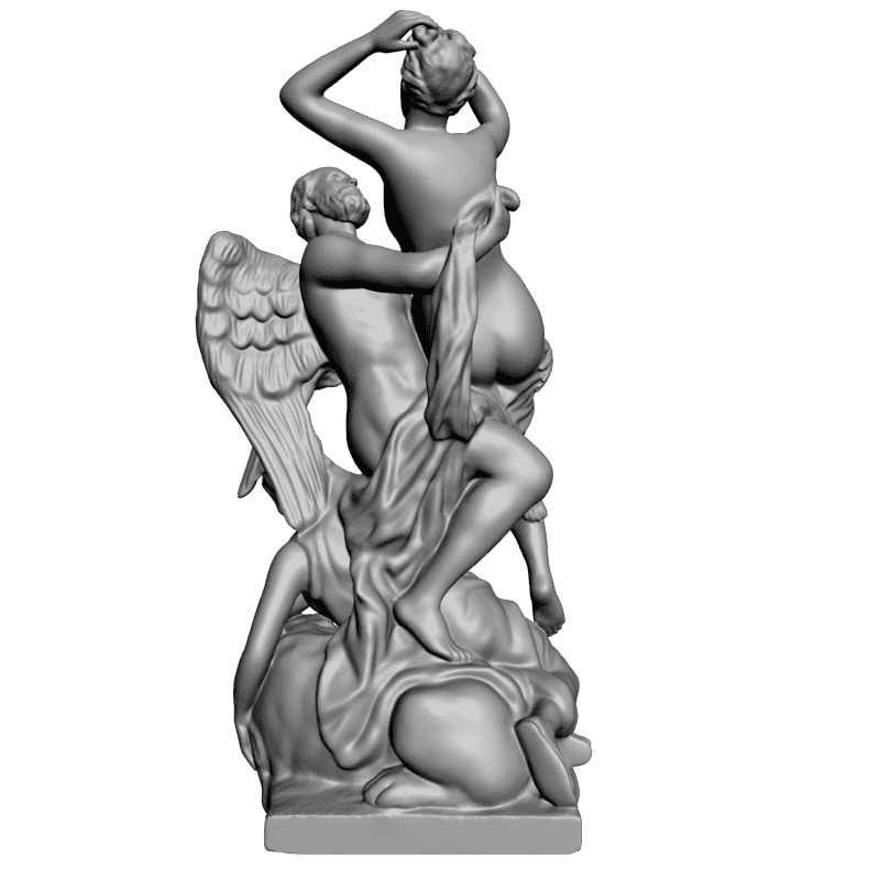 картинка Ангел и девочки L3-139 3D-STL.COM