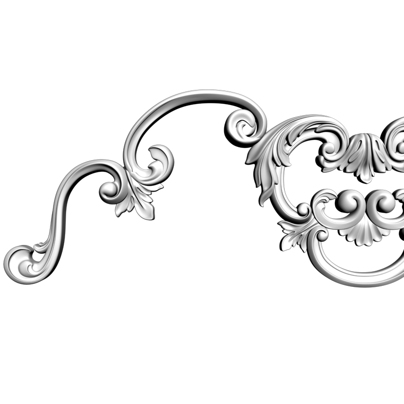 картинка Накладка резная D10-304 3D-STL.COM