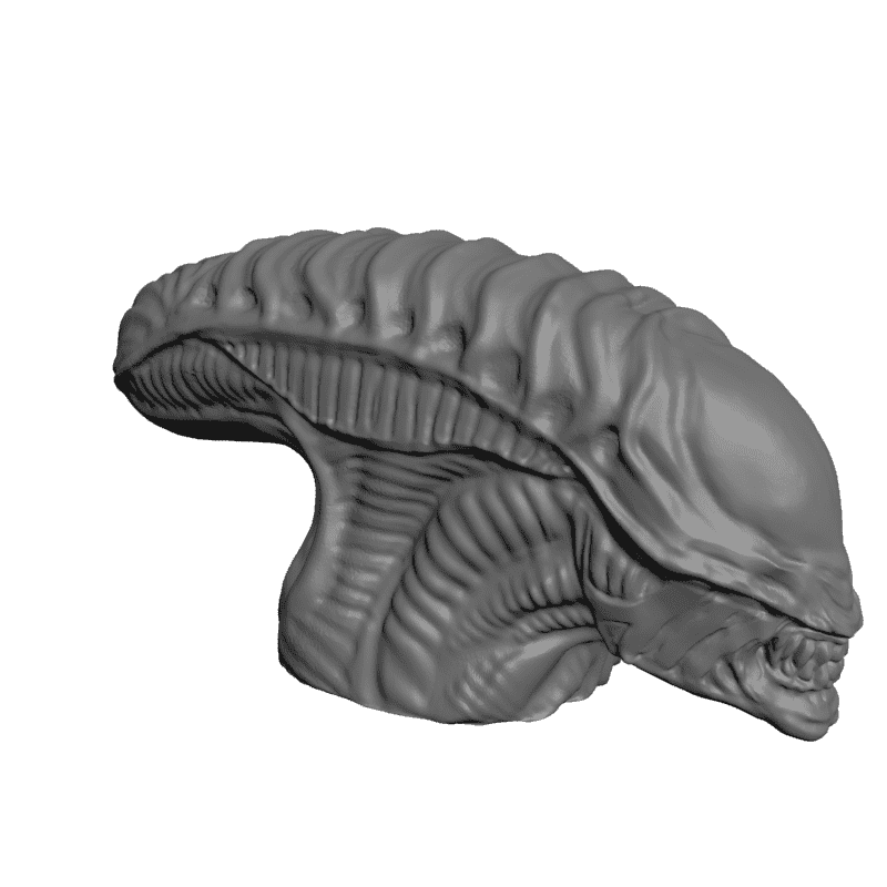 картинка Голова монстра PI1-207 3D-STL.COM
