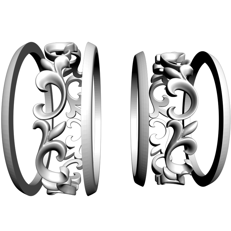 картинка Кольцо RY2-145 3D-STL.COM