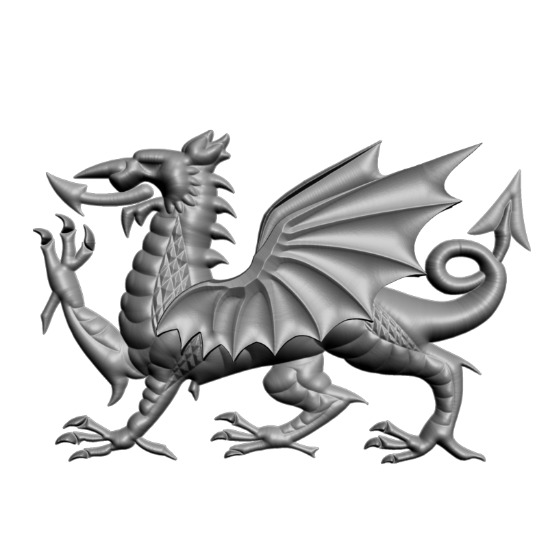 картинка Дракон F6-061 3D-STL.COM
