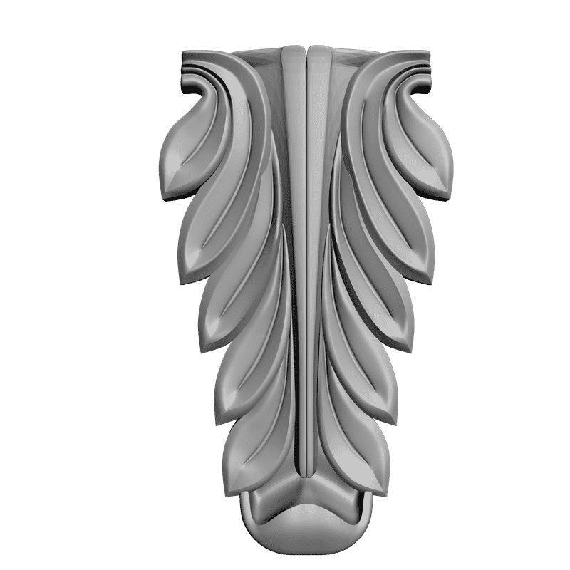 картинка Кронштейн резной D9-043 3D-STL.COM
