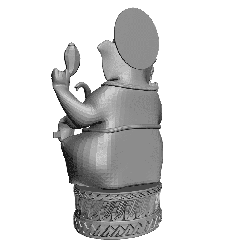 картинка Ганеша Многорукий V9-035 3D-STL.COM