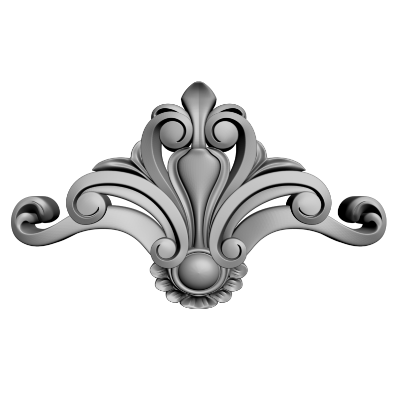 картинка Элемент декора D10-507 3D-STL.COM