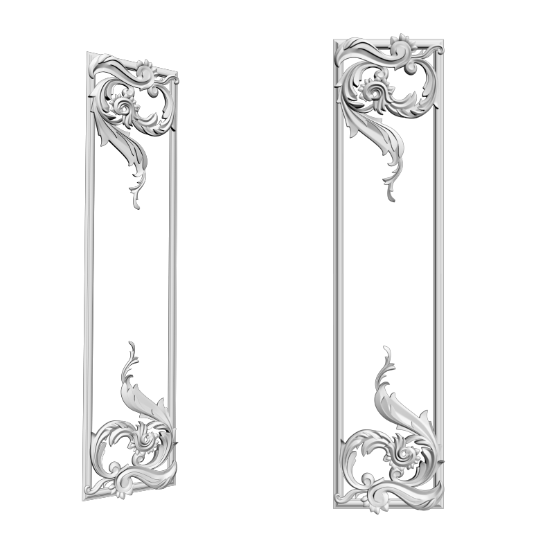 картинка Резная накладка D10-329 3D-STL.COM