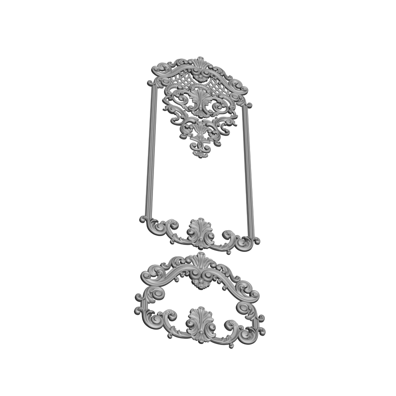 картинка Накладка D10-343 3D-STL.COM