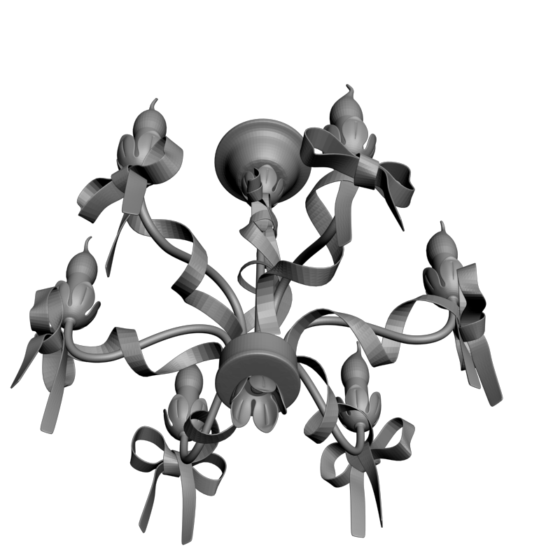 картинка Люстра H6-129 3D-STL.COM