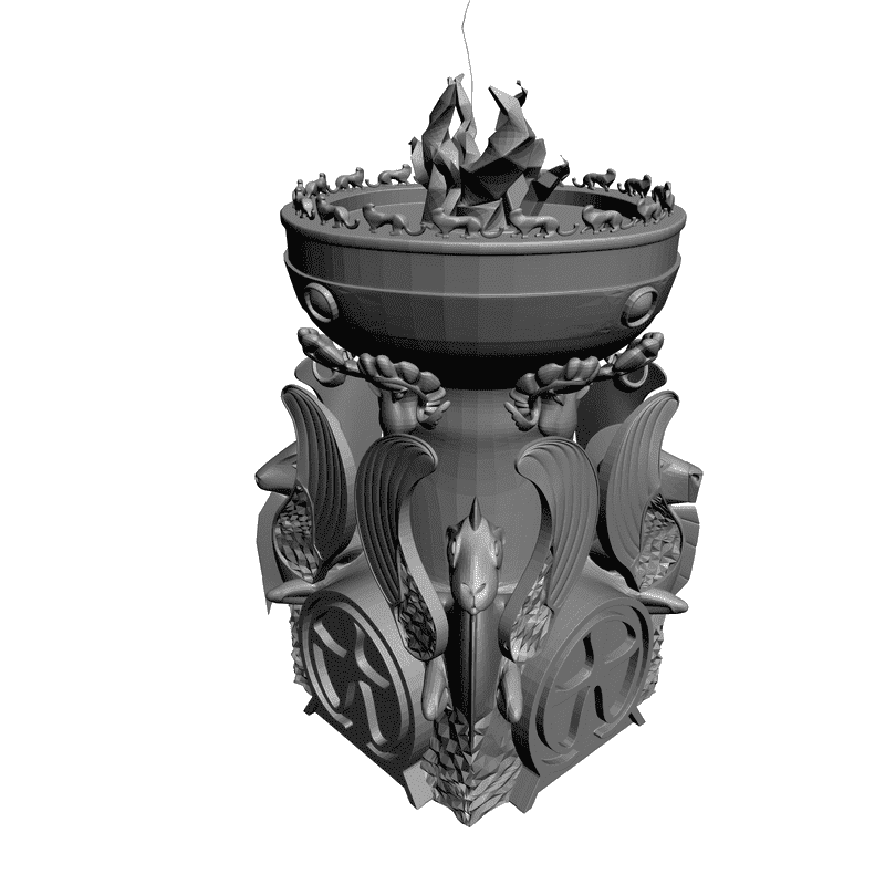 картинка Ваза H5-006 3D-STL.COM