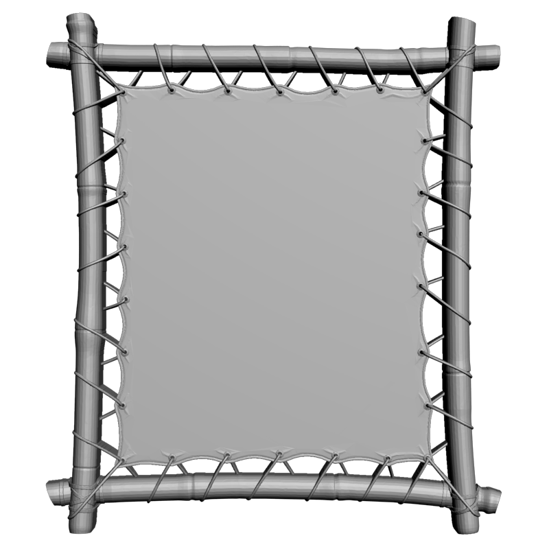 картинка Рамка резная под зеркало D14-673 3D-STL.COM