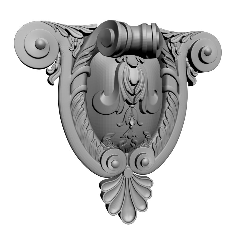 картинка Элемент декора D10-458 3D-STL.COM