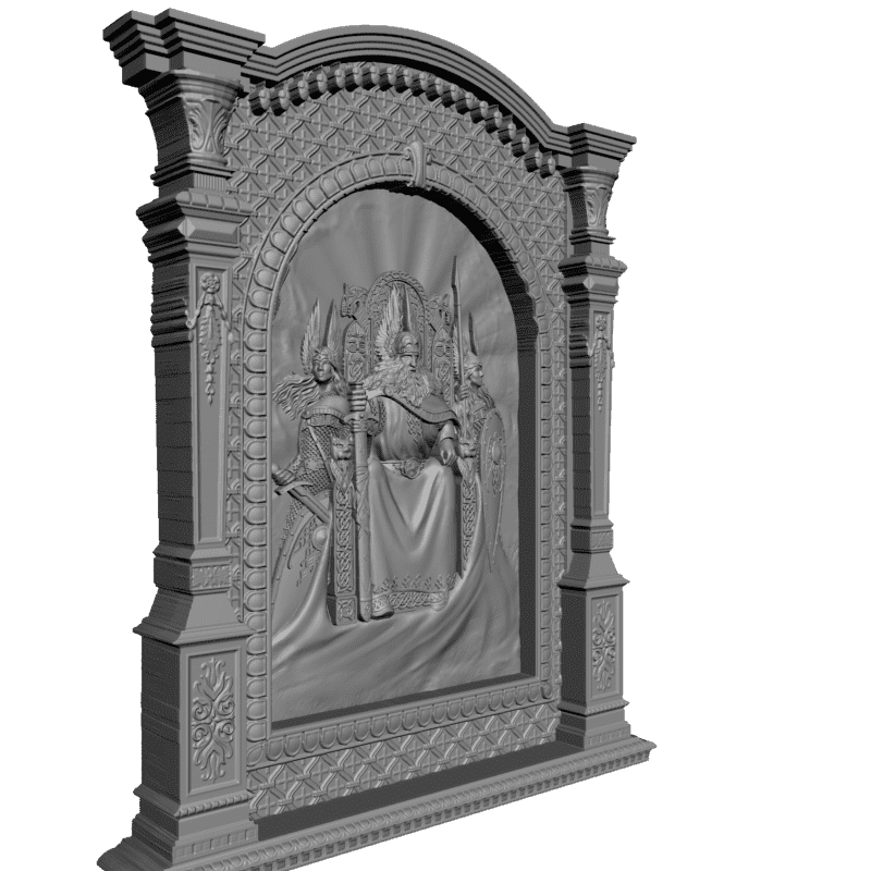 картинка Бог славян V9-052 3D-STL.COM