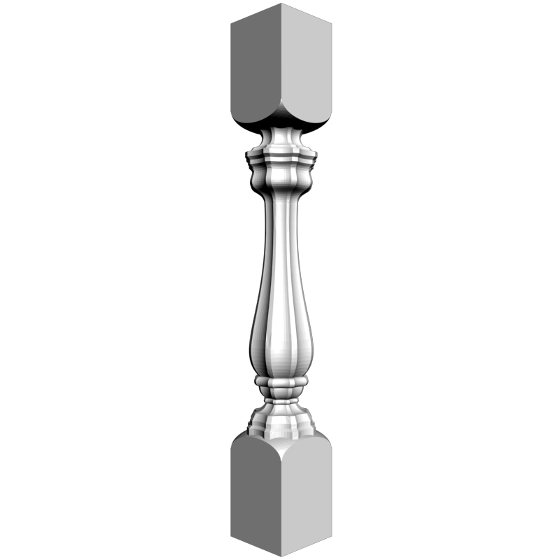 картинка Балясина D2-107 3D-STL.COM