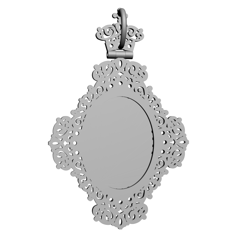 картинка Георгий Победоносец Подвеска RY5-094 3D-STL.COM