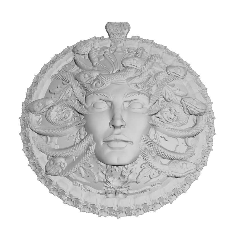 картинка Медуза Гаргона RY5-136 3D-STL.COM