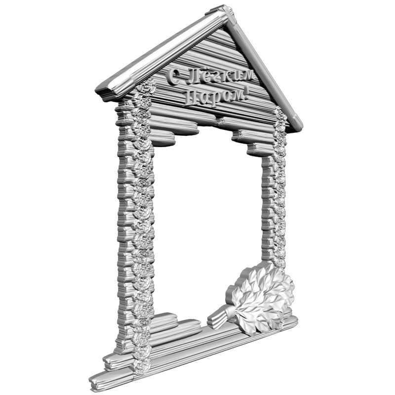 картинка Для зеркала в баню D14-391 3D-STL.COM