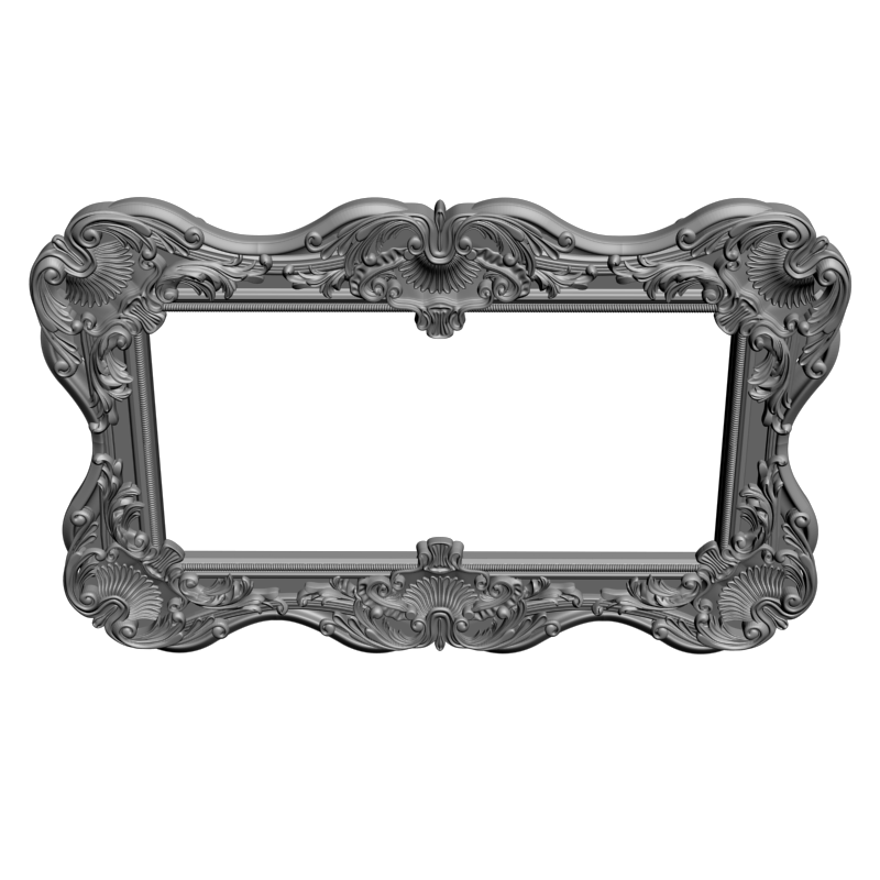 картинка Рама резная D14-521 3D-STL.COM