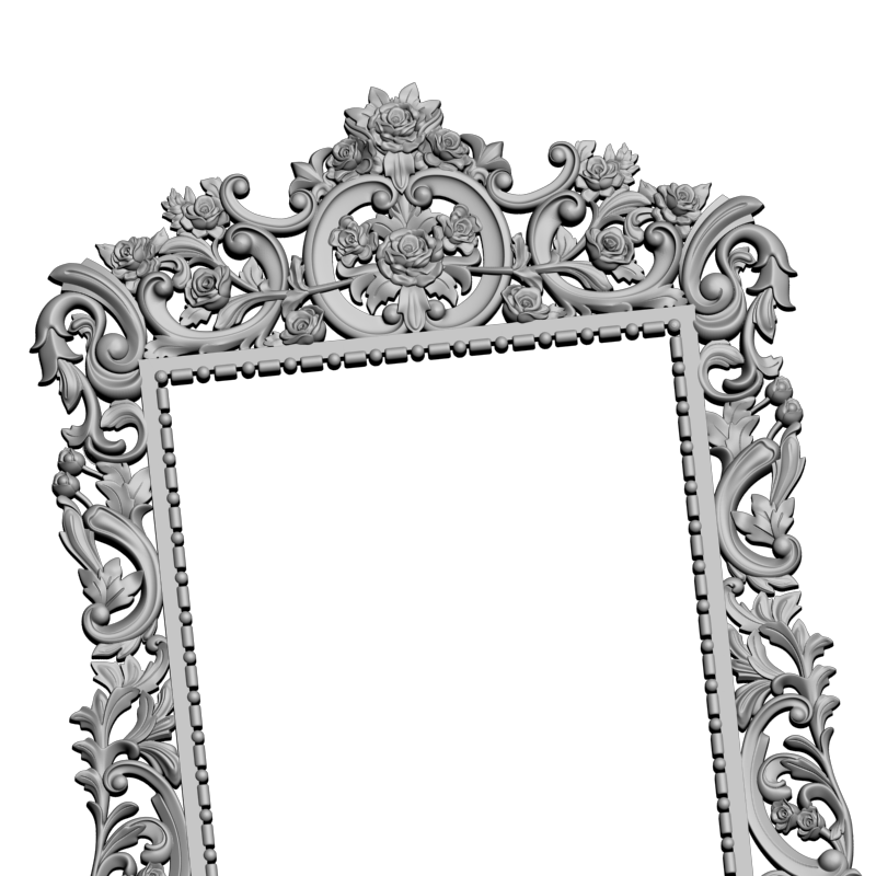 картинка Рама резная D14-484 3D-STL.COM