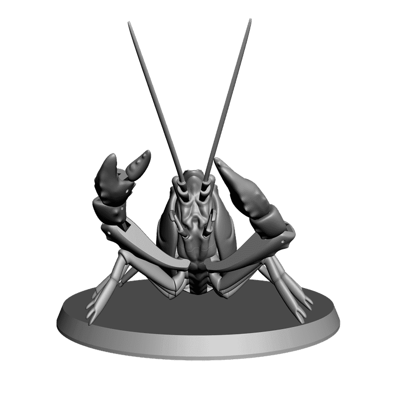 картинка Ракоозразный F2-015 3D-STL.COM