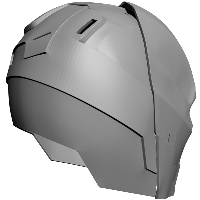 картинка Шлем Смертельный Удар Лига Справедливости P7-007 3D-STL.COM