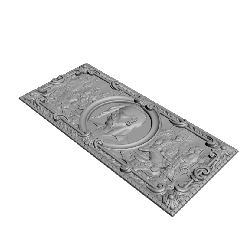 картинка Казаки правая PI2-099 3D-STL.COM