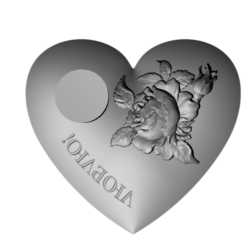 картинка Валентинка RP3-014 3D-STL.COM