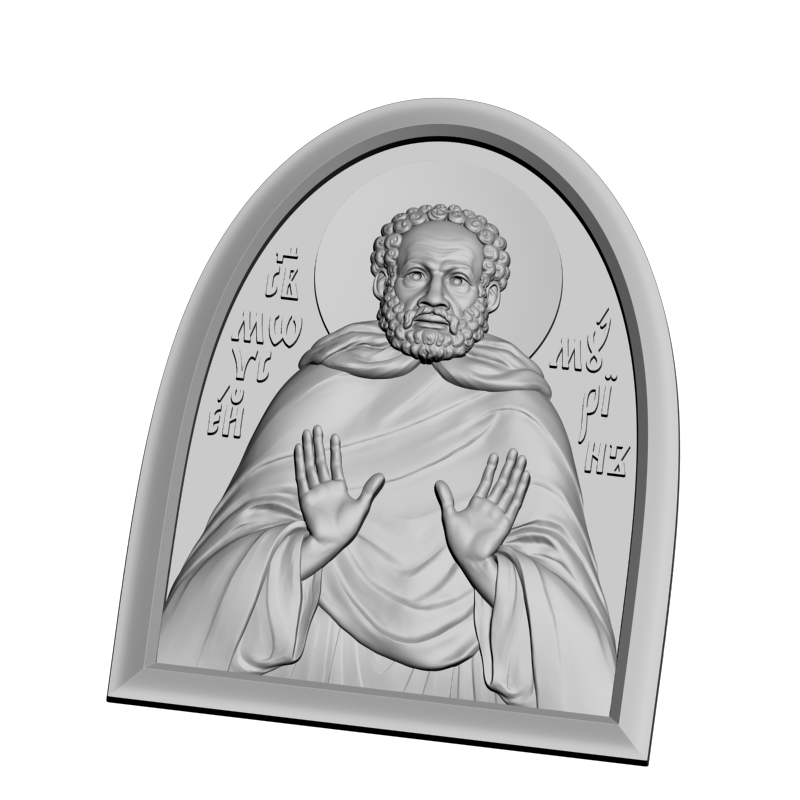 картинка Святой Моисей Мурин V3-433 3D-STL.COM
