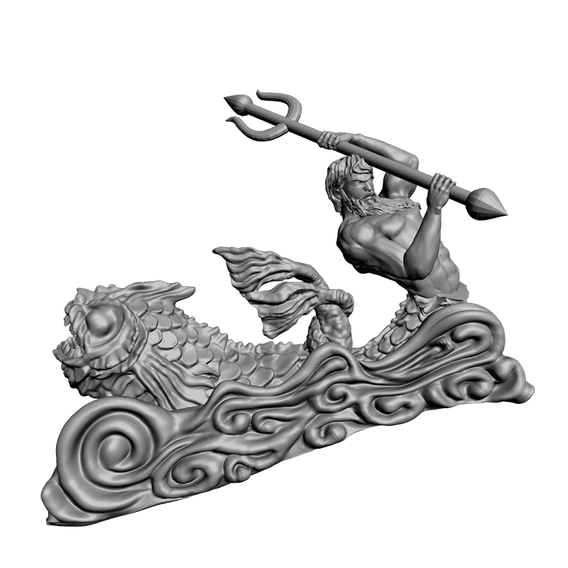 картинка Посейдон P4-068 3D-STL.COM