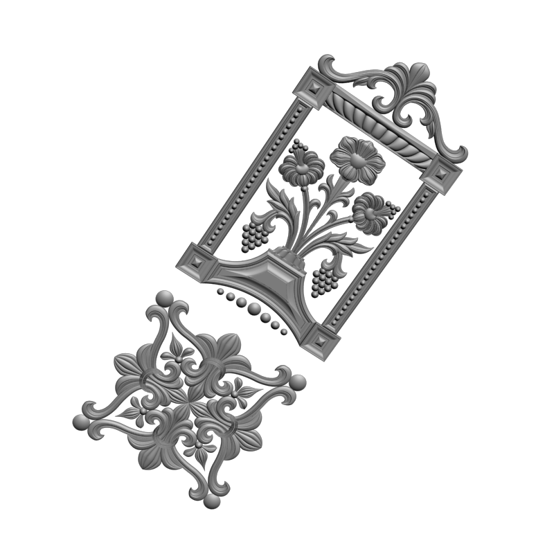 картинка Накладка на двери H3-105 3D-STL.COM