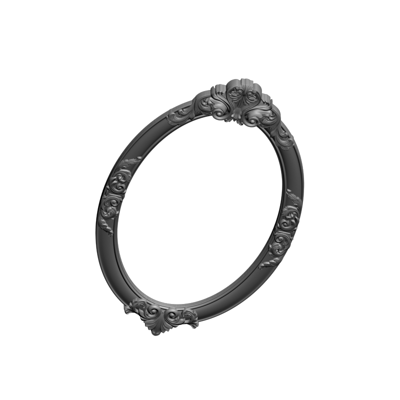 картинка Рамка резная D14-634 3D-STL.COM