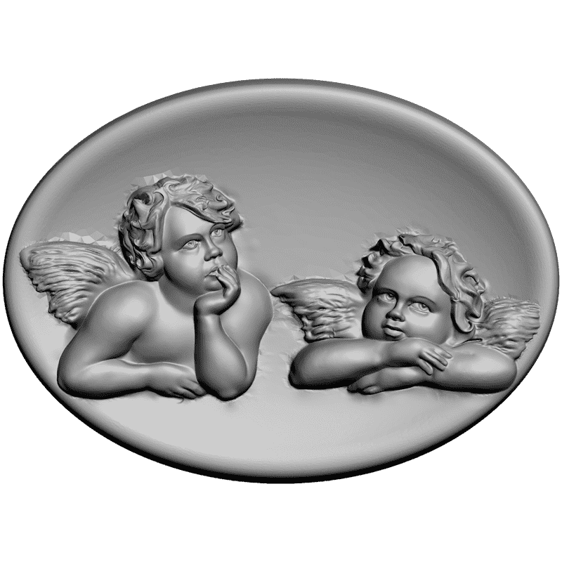 картинка Ангелы V1-034 3D-STL.COM