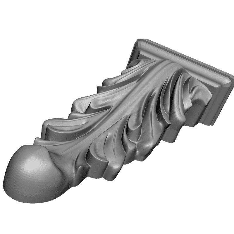 картинка Кронштейн резной D9-111 3D-STL.COM