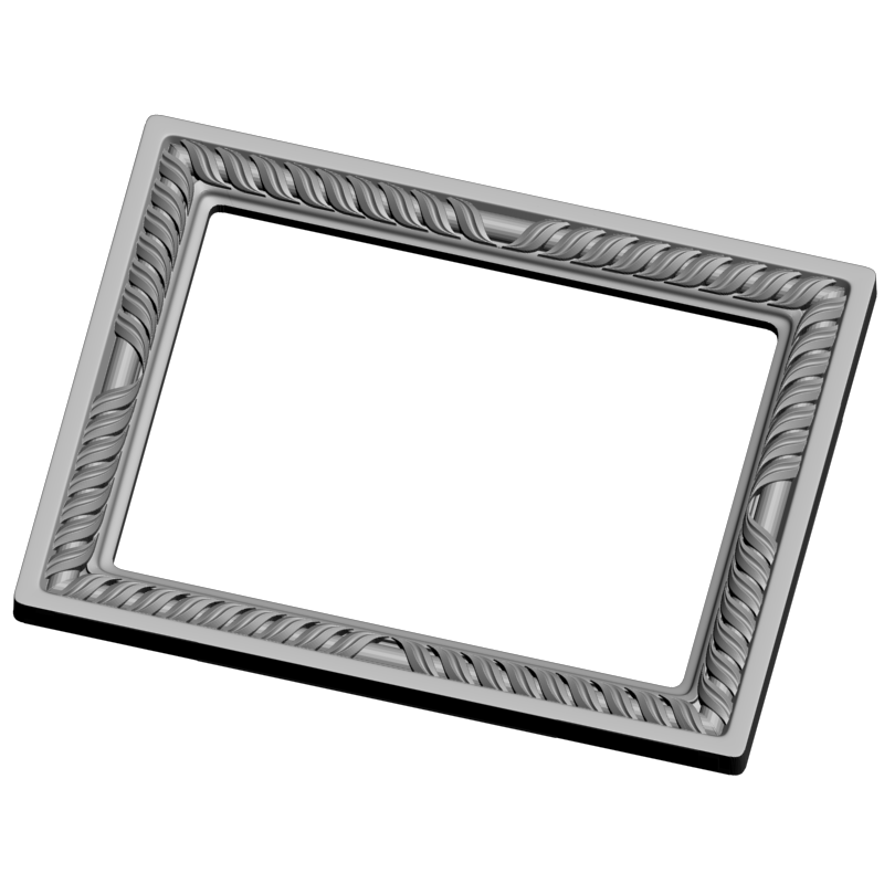 картинка Рамка резная D14-626 3D-STL.COM