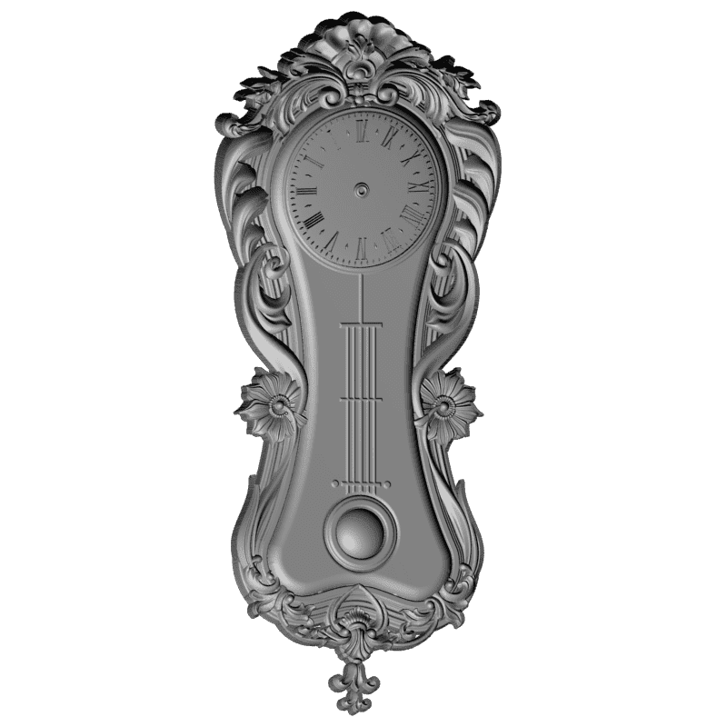 картинка Часы с маятником P3-173 3D-STL.COM
