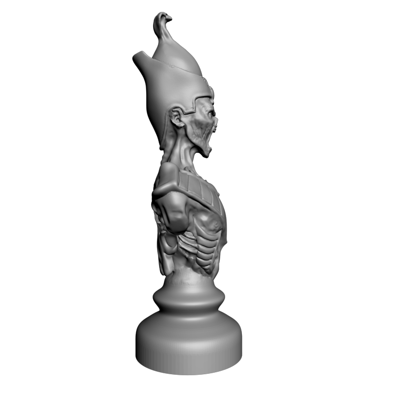 картинка Египетские мумии Слон PI3-145 3D-STL.COM
