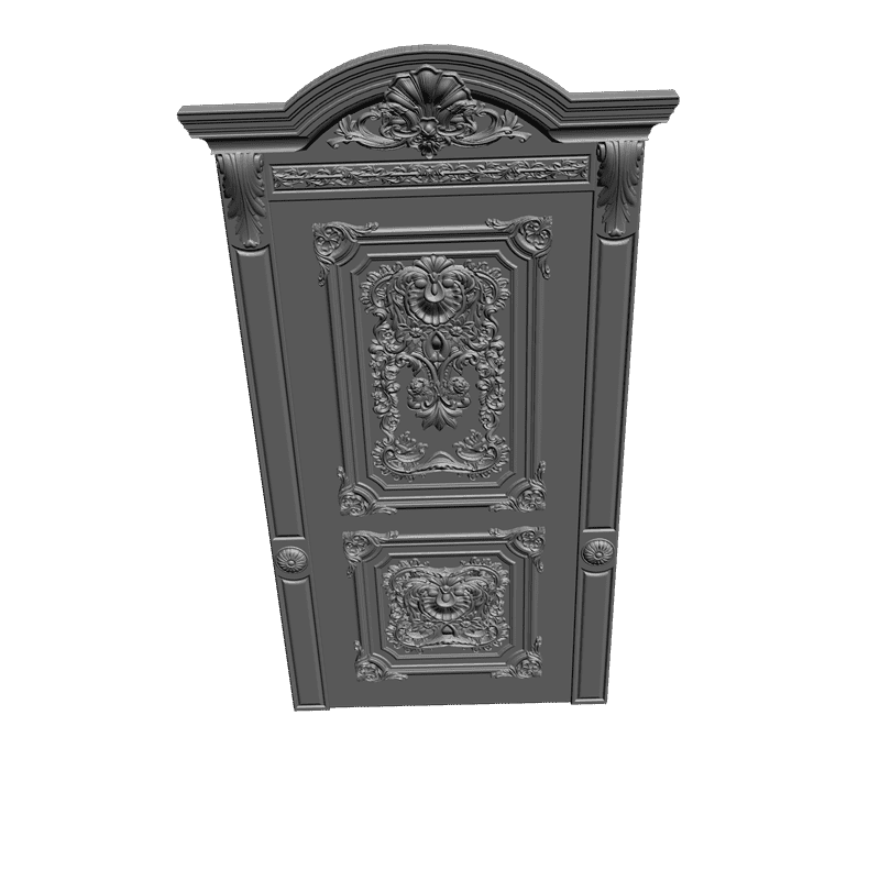 картинка Дверь резная H3-024 3D-STL.COM