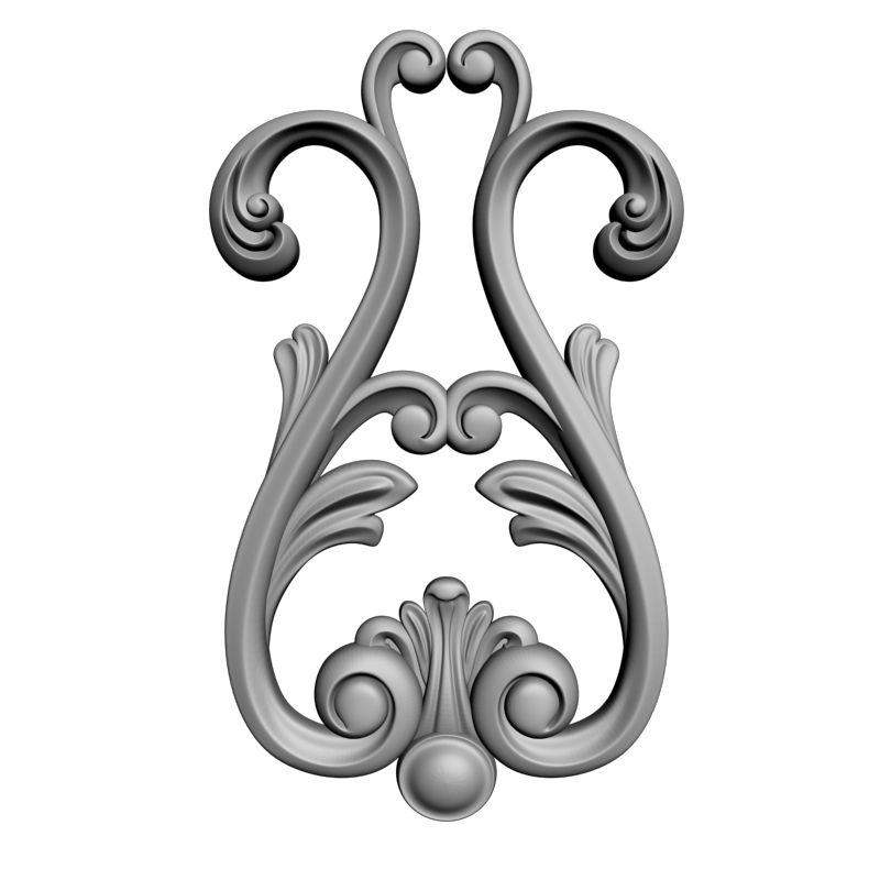картинка Элемент декора D10-454 3D-STL.COM