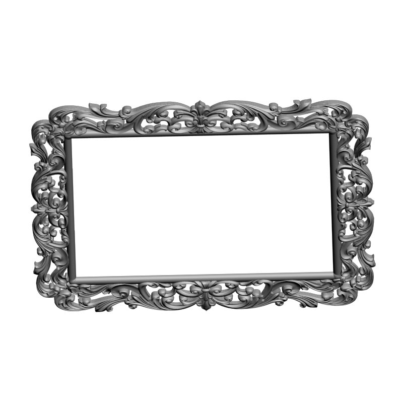 картинка Рама резная D14-568 3D-STL.COM