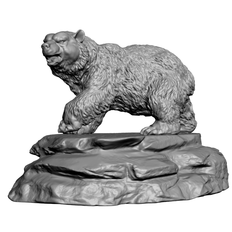 картинка Медведь F1-182 3D-STL.COM