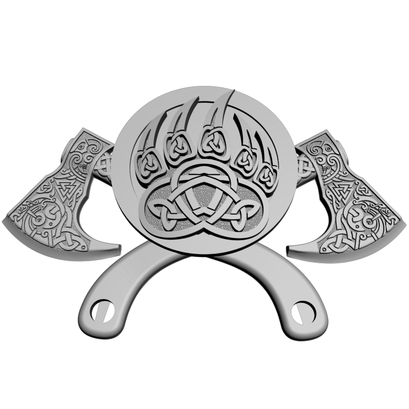 картинка Два топора RG1-164 3D-STL.COM