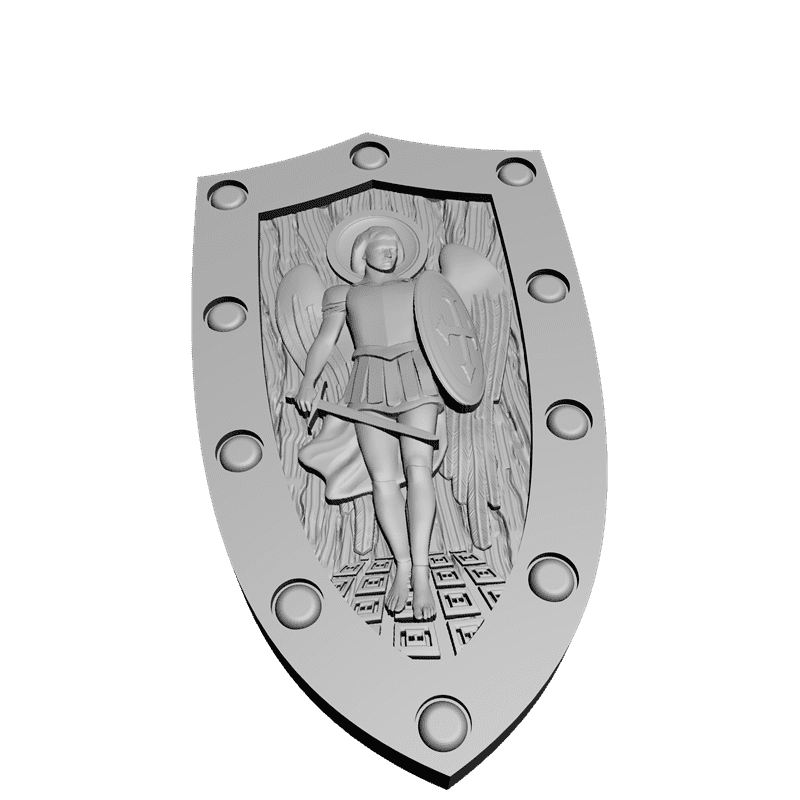 картинка Архангел Михаил V9-031 3D-STL.COM