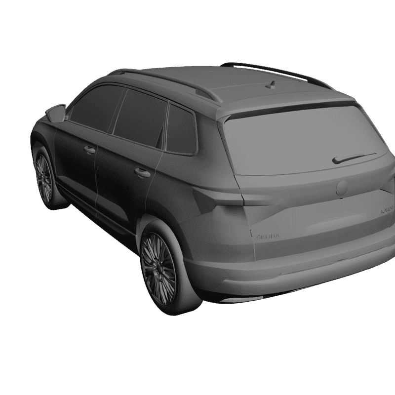 картинка Skoda Karoq RT3-048 3D-STL.COM