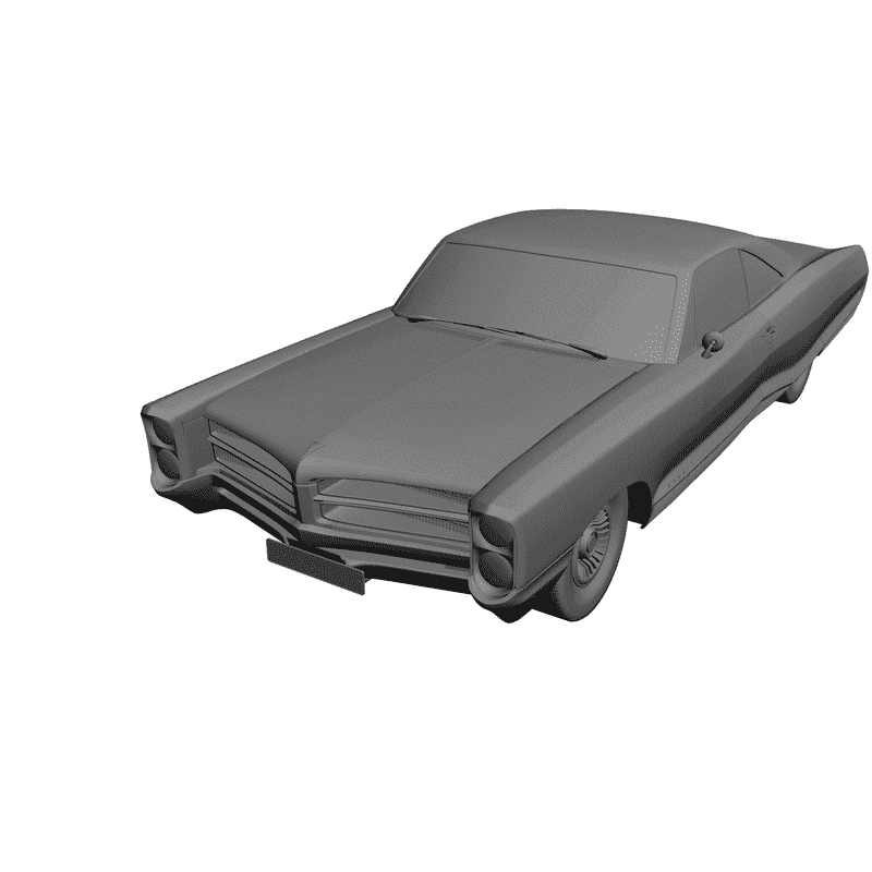 картинка Авто Pontiac Bonneville RT3-009 3D-STL.COM