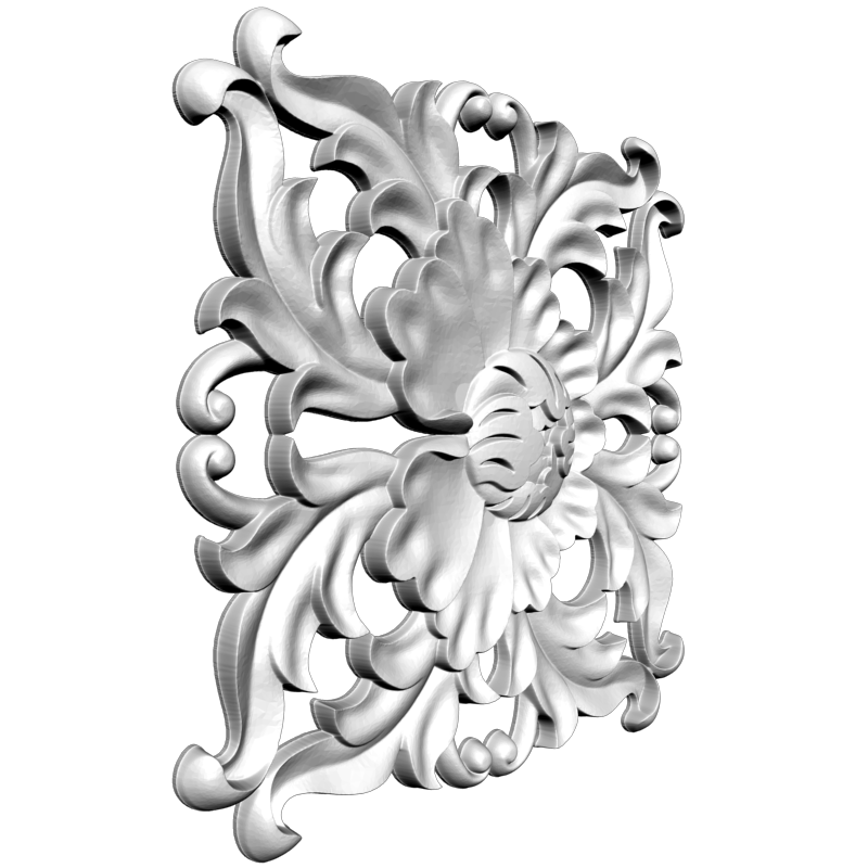 картинка Розетка резная D16-290 3D-STL.COM